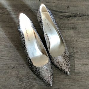 Shimmering Leopard Print Pump - 8.5